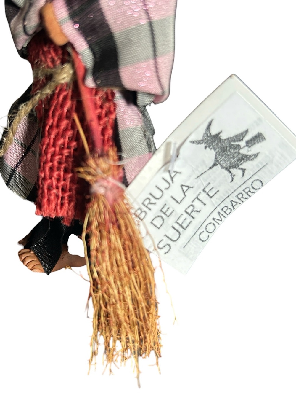 Good Luck Kitchen Witch Doll with Key Clip from Portugal - Picture 5 of 6